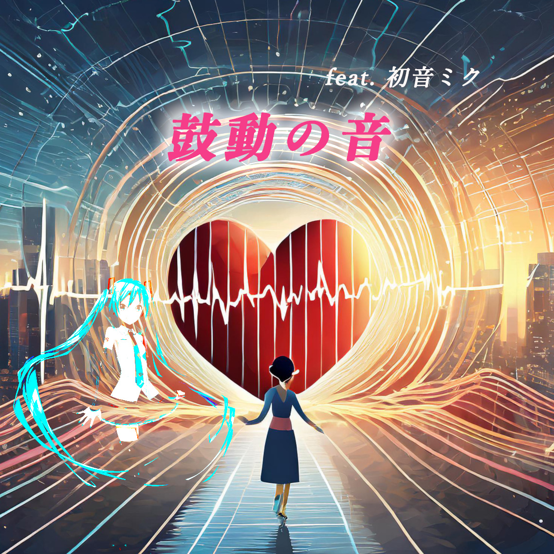 New Single ”鼓動の音  feat. 初音ミク” リリース！（予告）