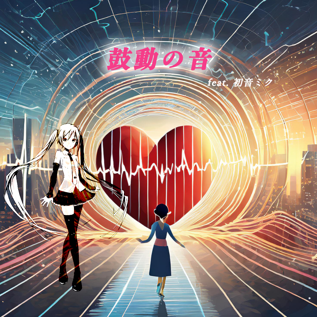New Single ”鼓動の音  feat. 初音ミク 【Remix】” リリース！（予告）